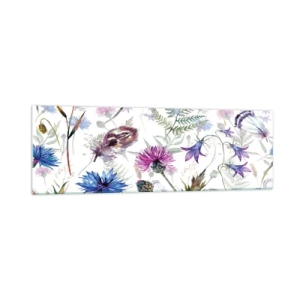 Üveg kép - Lengyel herbárium - 160x50 cm