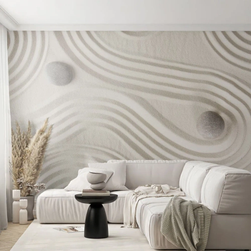 Fotótapéta Premium Canvas - A meleg érintése - Absztrakció, Darab, Homok - 300x210 cm