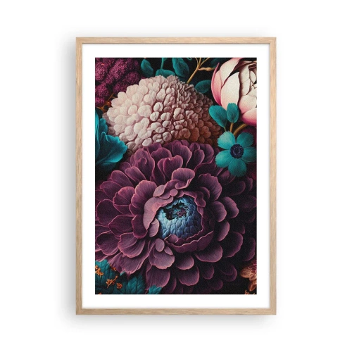 Poszter világos tölgy keretben - A természet bőségében - 50x70 cm