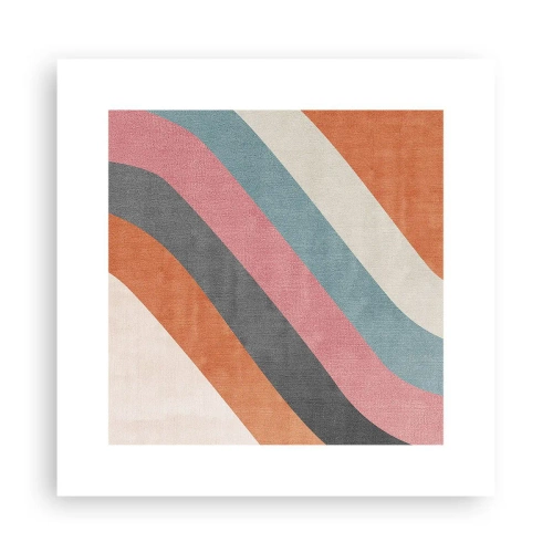 Poszter - Diagonális kompozíció - mozgás - 30x30 cm