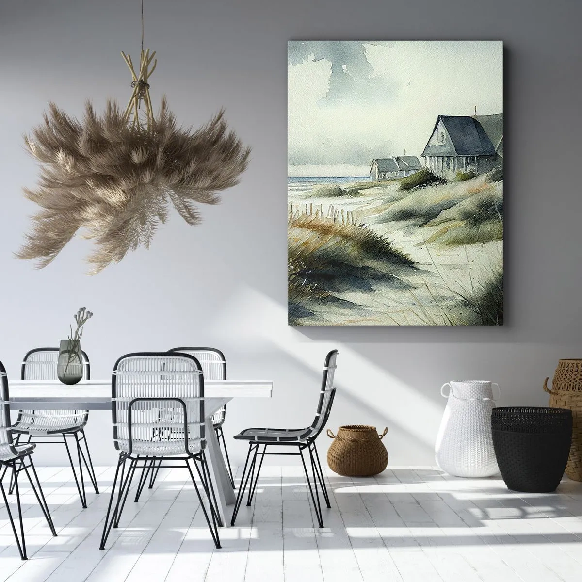 Vászonkép - Távol a nyüzsgéstől - 50x70 cm