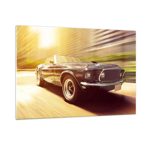 Üveg kép - 1967 – a legenda visszatér - 120x80 cm