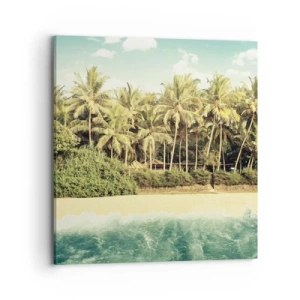 Vászonkép - Talán itt? - 70x70 cm