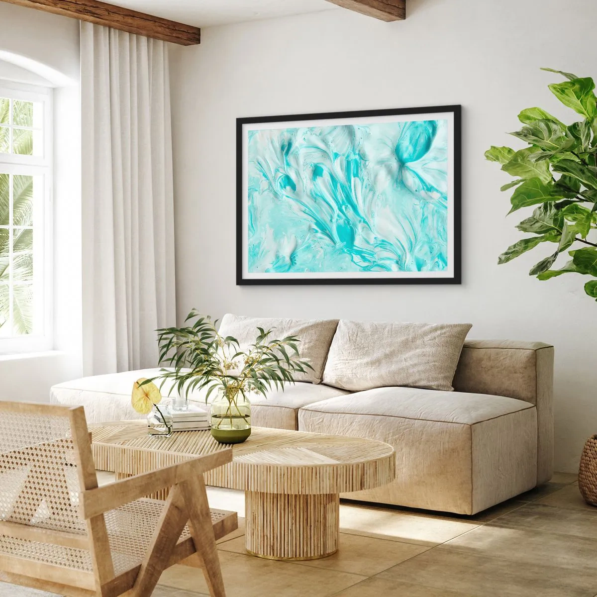 Poszter fehér keretben - Örökké együtt - 70x50 cm