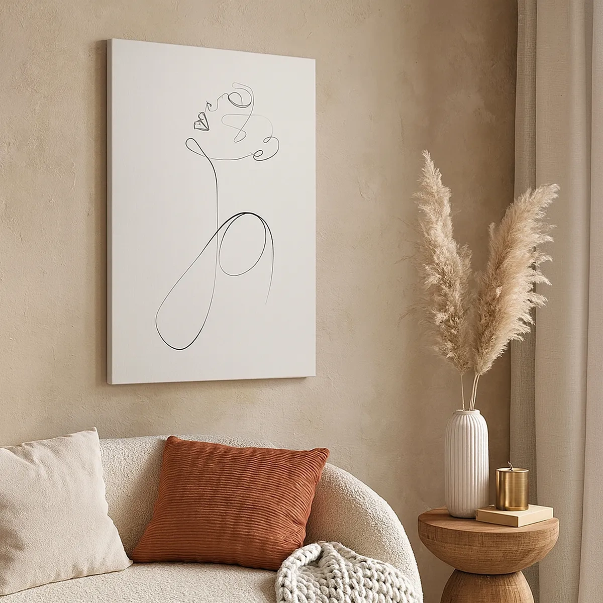 Vászonkép - Álmokban hurkolt - 50x70 cm