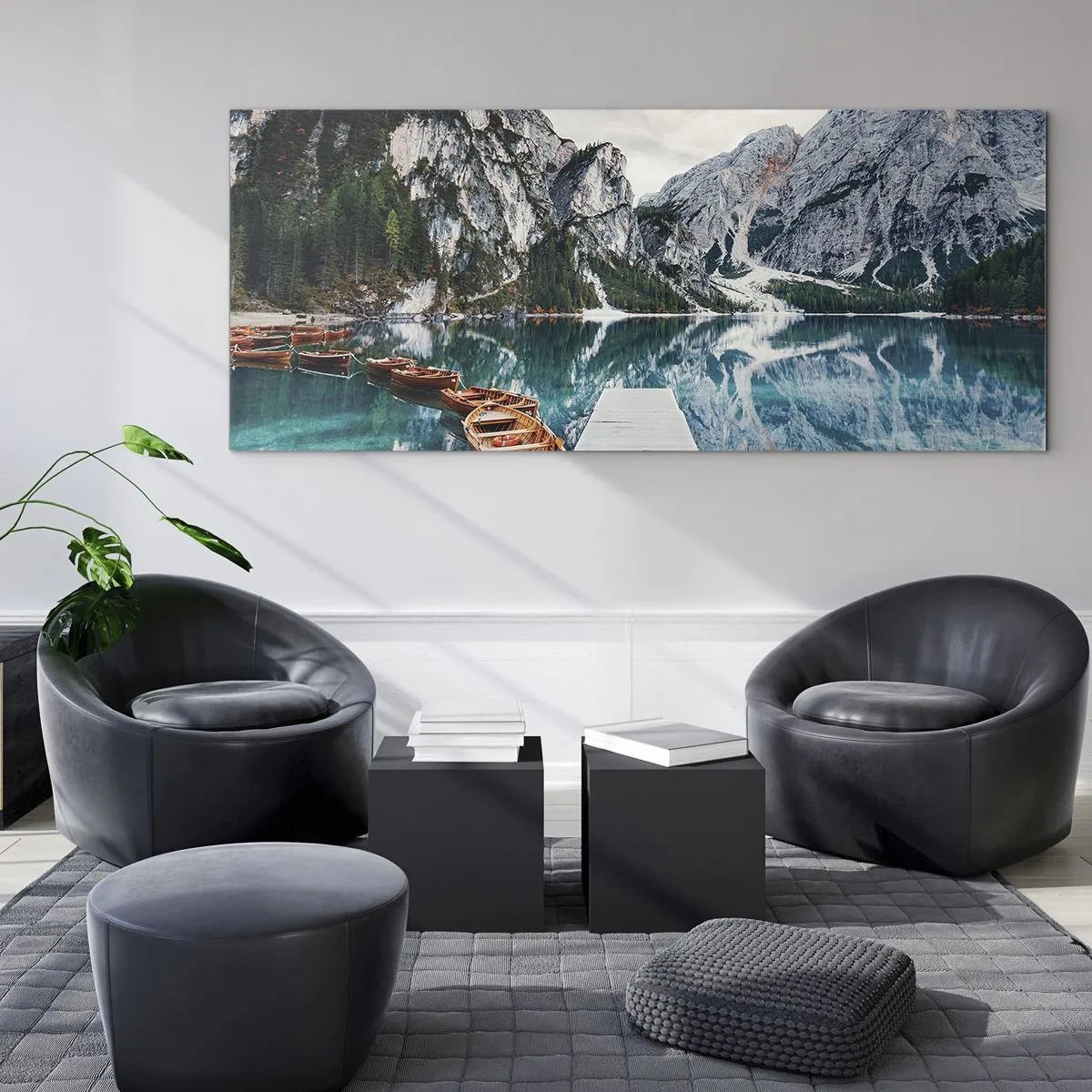 Üveg kép - Megmutatjuk a szépséget - 90x30 cm