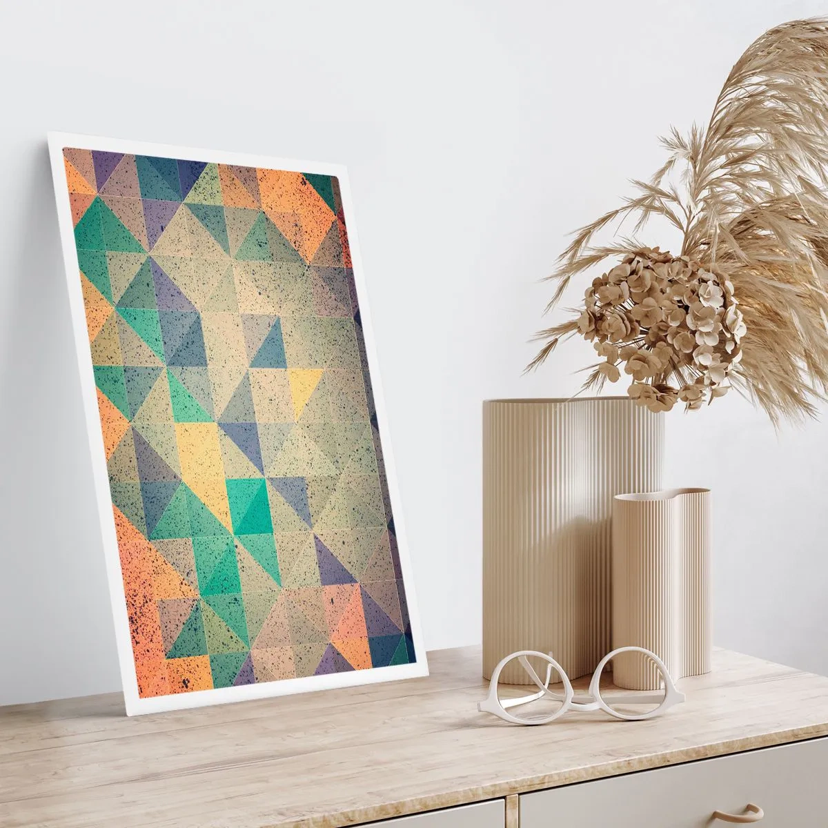 Poszter - A háromszögek köztársasága - 70x100 cm