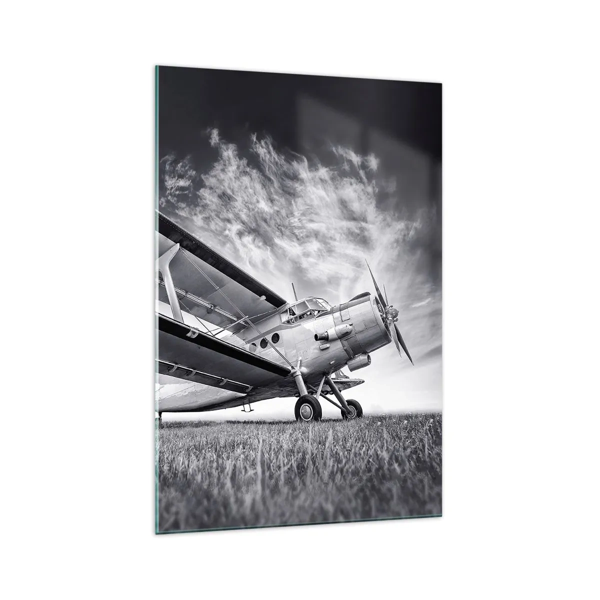 Üveg kép - A szárnyas vándor - 70x100 cm