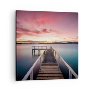 Vászonkép - Az este szelíd lángja - 60x60 cm