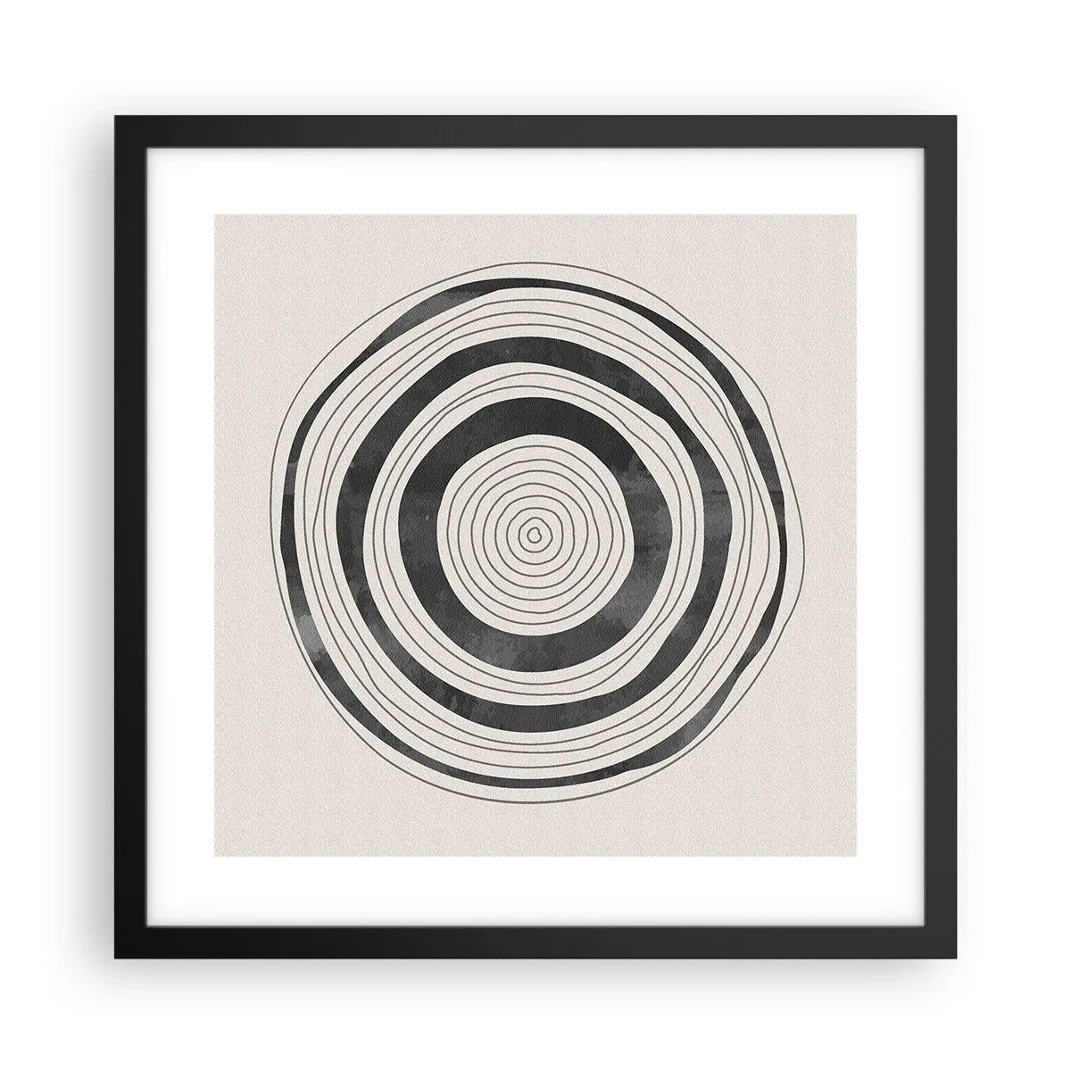 Poszter fehér keretben - Az a fontos, ami a kettő között van. - 40x40 cm