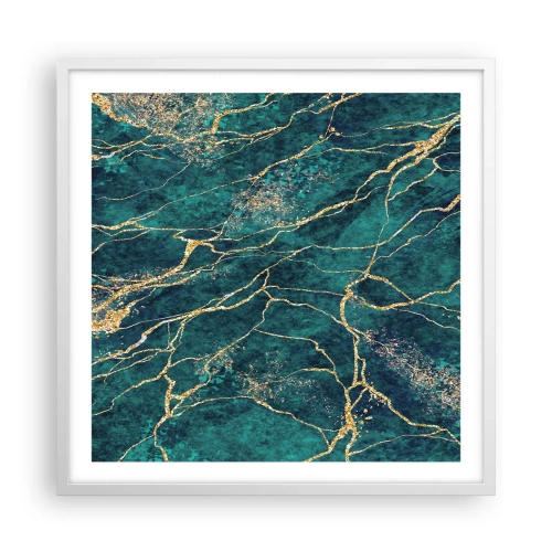 Poszter fekete keretben - Aranybánya - 60x60 cm