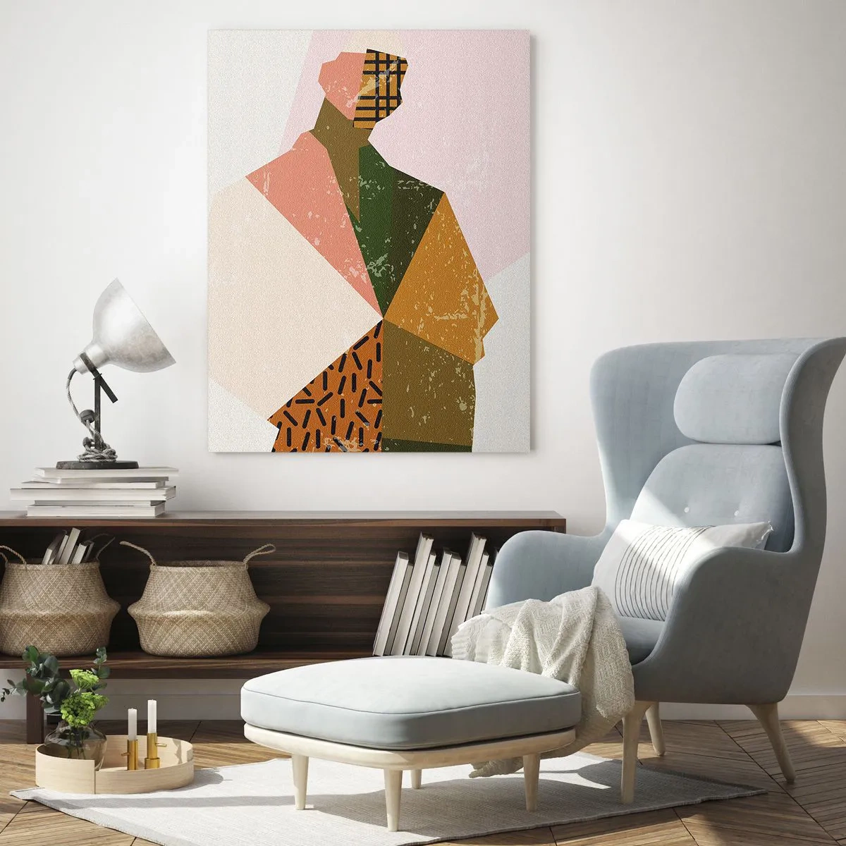 Üveg kép - Az ember - egy összetett lény - 70x100 cm