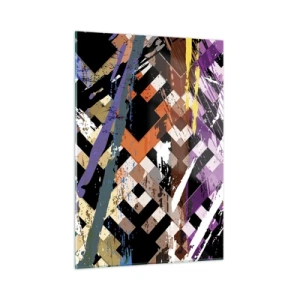 Üveg kép - A négyzeten - 50x70 cm