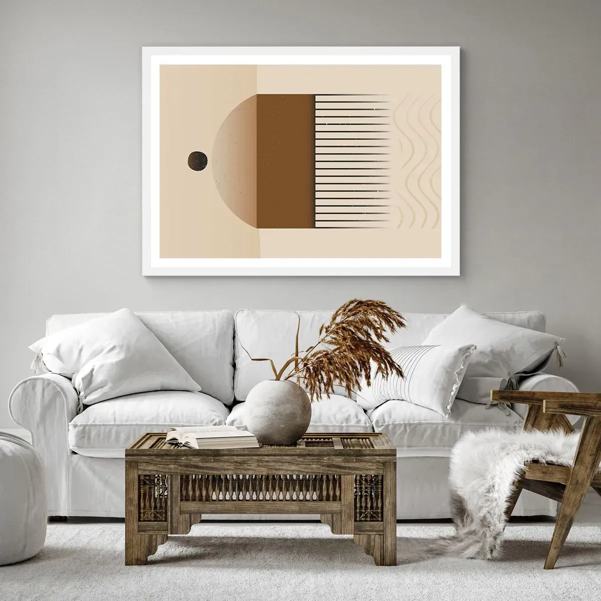 Poszter fekete keretben - Különféle államok - 100x70 cm