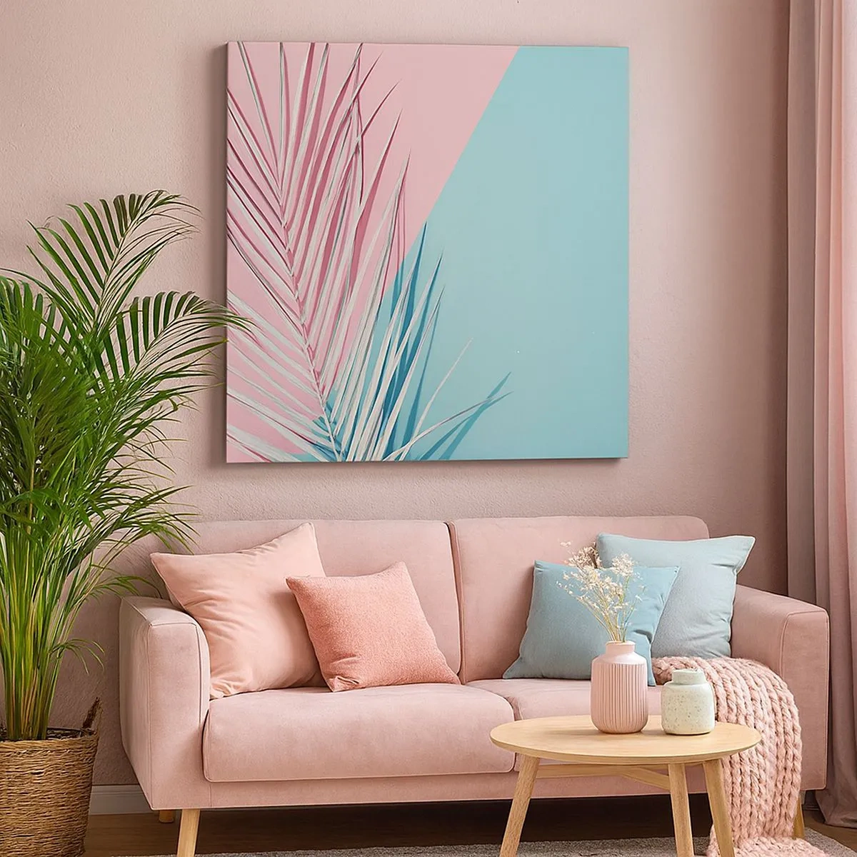 Vászonkép - Trópusi impresszió - 30x30 cm