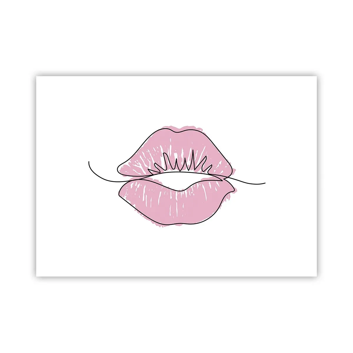 Poszter - Készen állsz a csókra? - 70x50 cm