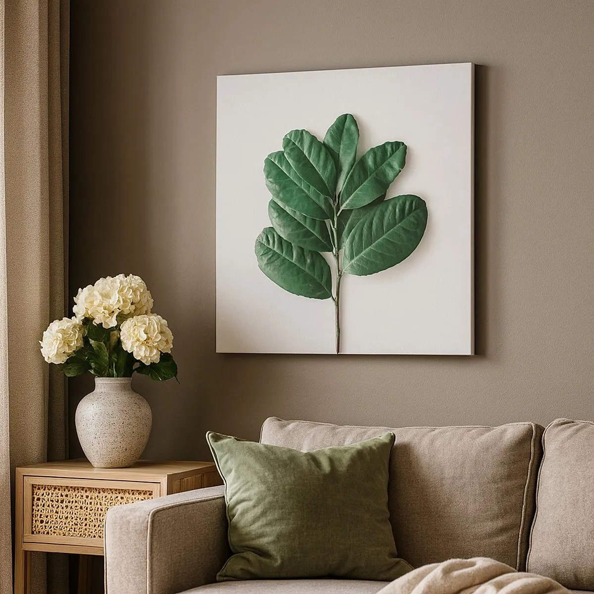 Vászonkép - Rajz csak a természetről - 30x30 cm