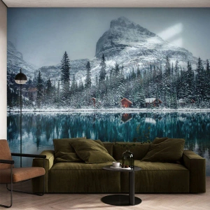 Fotótapéta Standard Eco - Kanadai elvonulás - Tájkép, Kanada, Téli - 500x350 cm