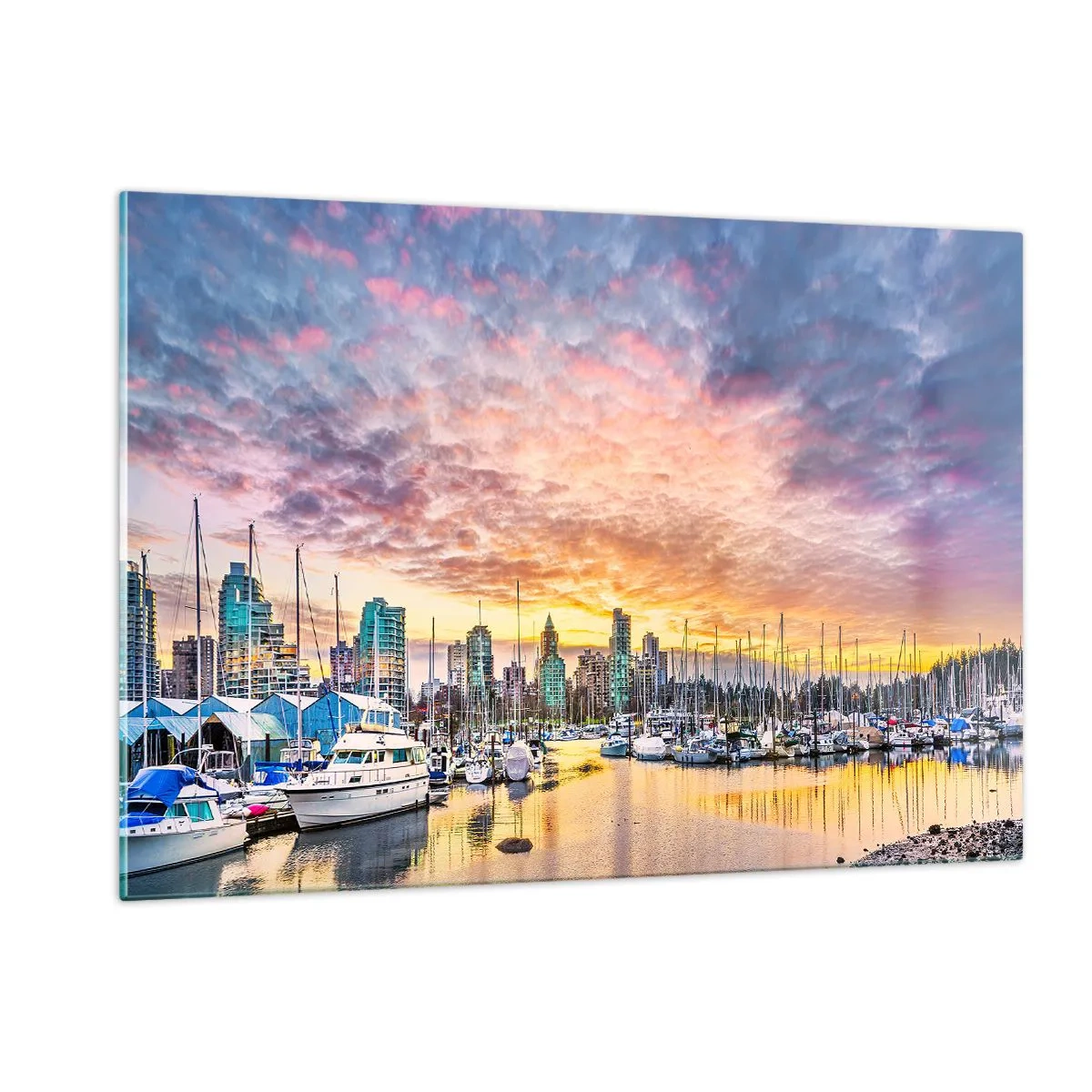 Üveg kép - Az ezer tengerész városa - 120x80 cm