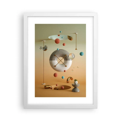 Poszter fekete keretben - Bármi megtörténhet - 30x40 cm