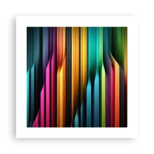 Poszter - Fényorgonák - 40x40 cm