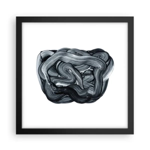 Poszter fehér keretben - Ez nem olyan egyszerű - 30x30 cm