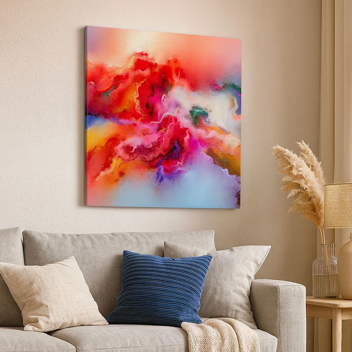 Vászonkép - Hogyan lehet elkapni az álmokat - füst - 30x30 cm