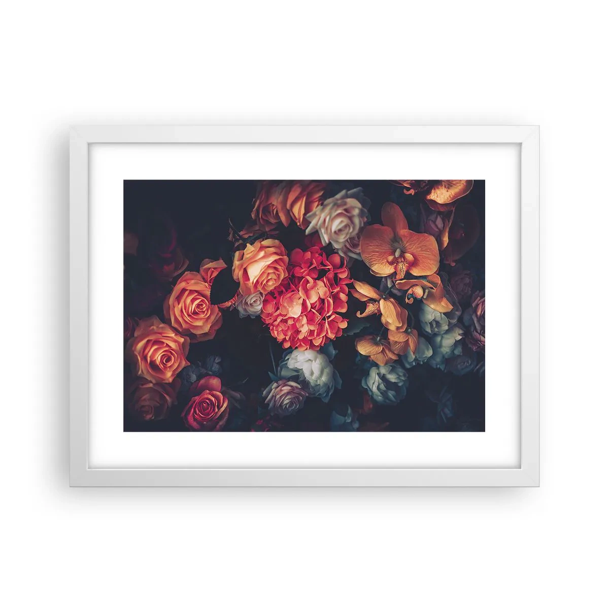 Poszter fekete keretben - Mint a holland mestereknél - 40x30 cm