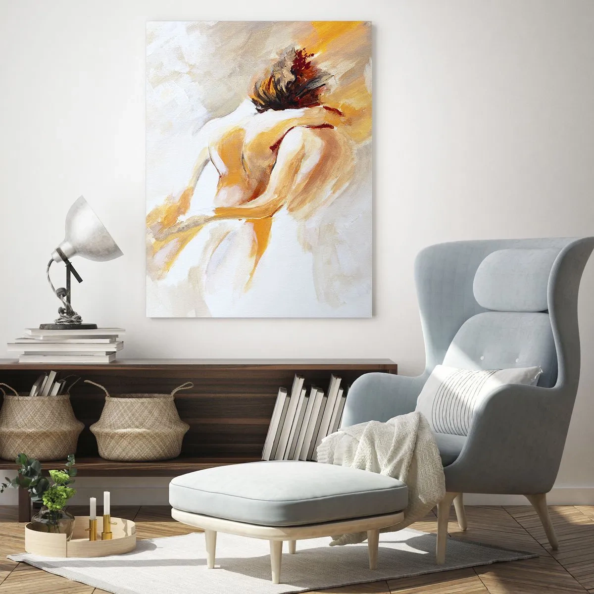 Üveg kép - A közelség egében - 50x70 cm