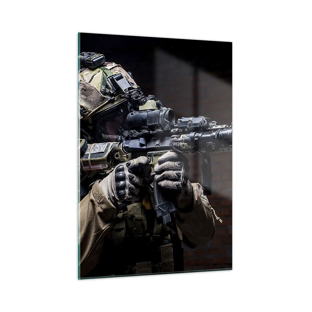 Üveg kép - Halálosan hatásos - 50x70 cm