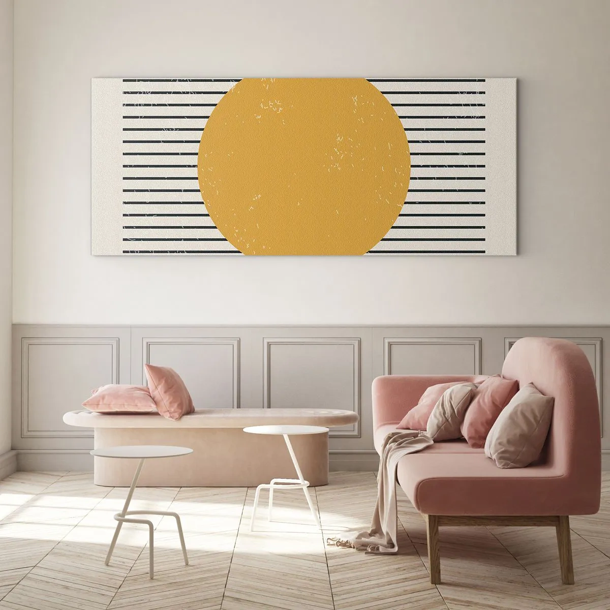 Üveg kép - Az egyszerűség ereje - 100x40 cm
