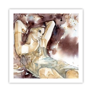 Poszter - Lila hangulatban - 60x60 cm
