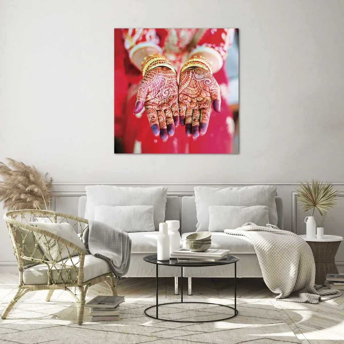 Üveg kép - Szerencsére elkészült - 40x40 cm