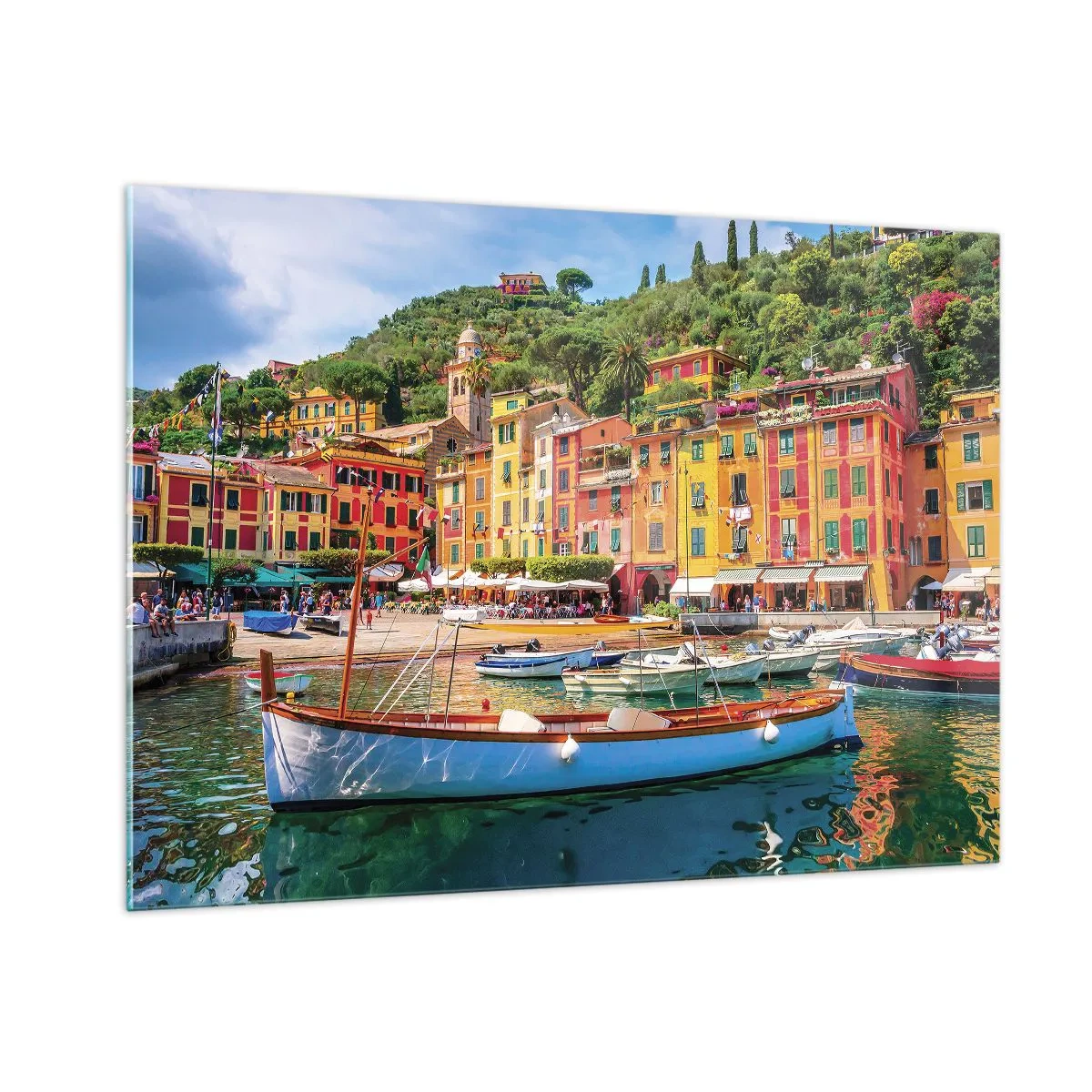 Üveg kép - Olasz délelőtt - 100x70 cm