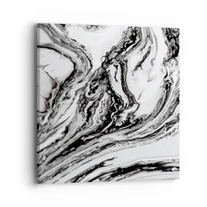 Vászonkép - Kezdetben káosz uralkodott - 40x40 cm