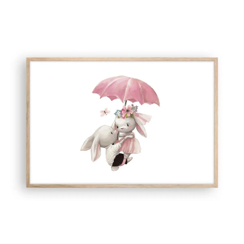 Poszter világos tölgy keretben - Ez a szerelem - 91x61 cm