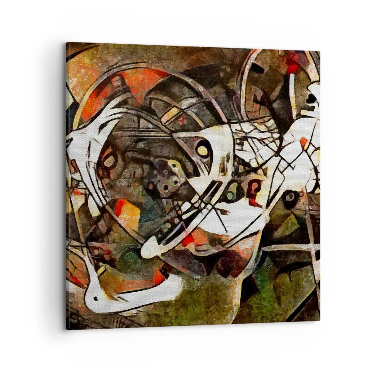 Vászonkép - Hallod a mozgást? - 50x50 cm