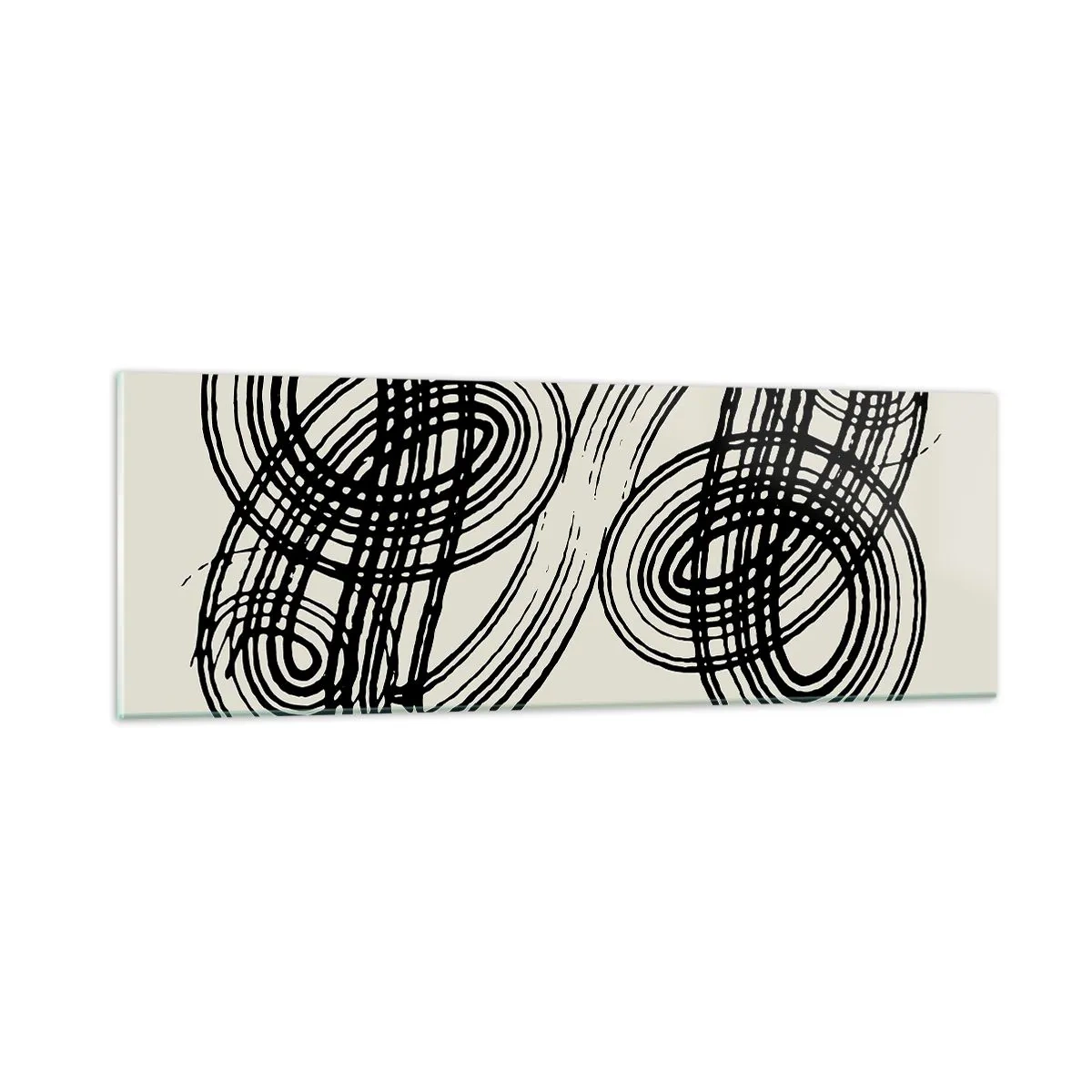 Üveg kép - Spontán jött ki - 90x30 cm