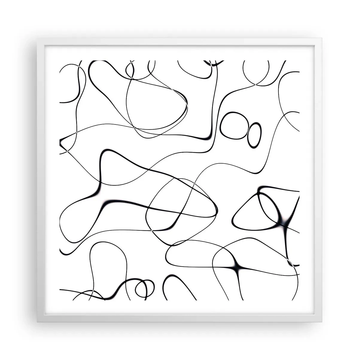 Poszter fekete keretben - Életutak, sorsok - 60x60 cm