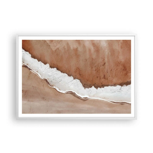 Poszter fekete keretben - A föld színeiben - 100x70 cm