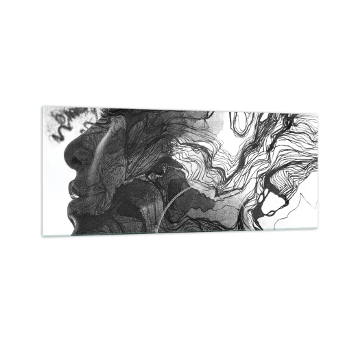 Üveg kép - Álmokba gabalyodva - 100x40 cm