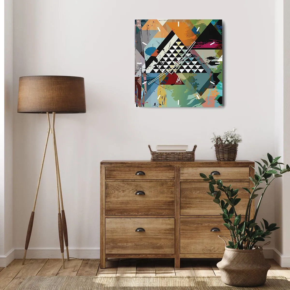 Falióra, Óra - Milyen egyszerű - 40x40 cm
