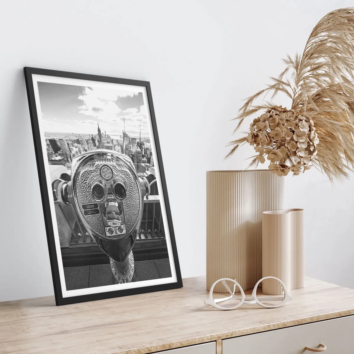 Poszter fehér keretben - A városok városa - 30x40 cm