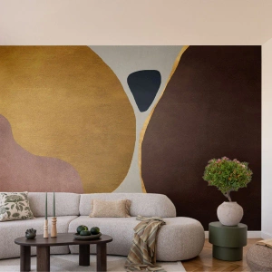 Fotótapéta Premium Sand - Absztrakció - egy hely a térben - Absztrakció, Minimalizmus, Alakzatok - 100x70 cm