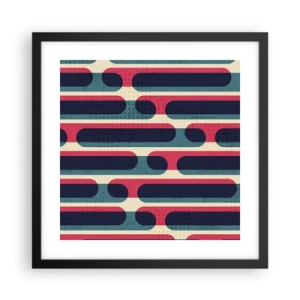 Poszter fehér keretben - Mélységben és előre - 40x40 cm