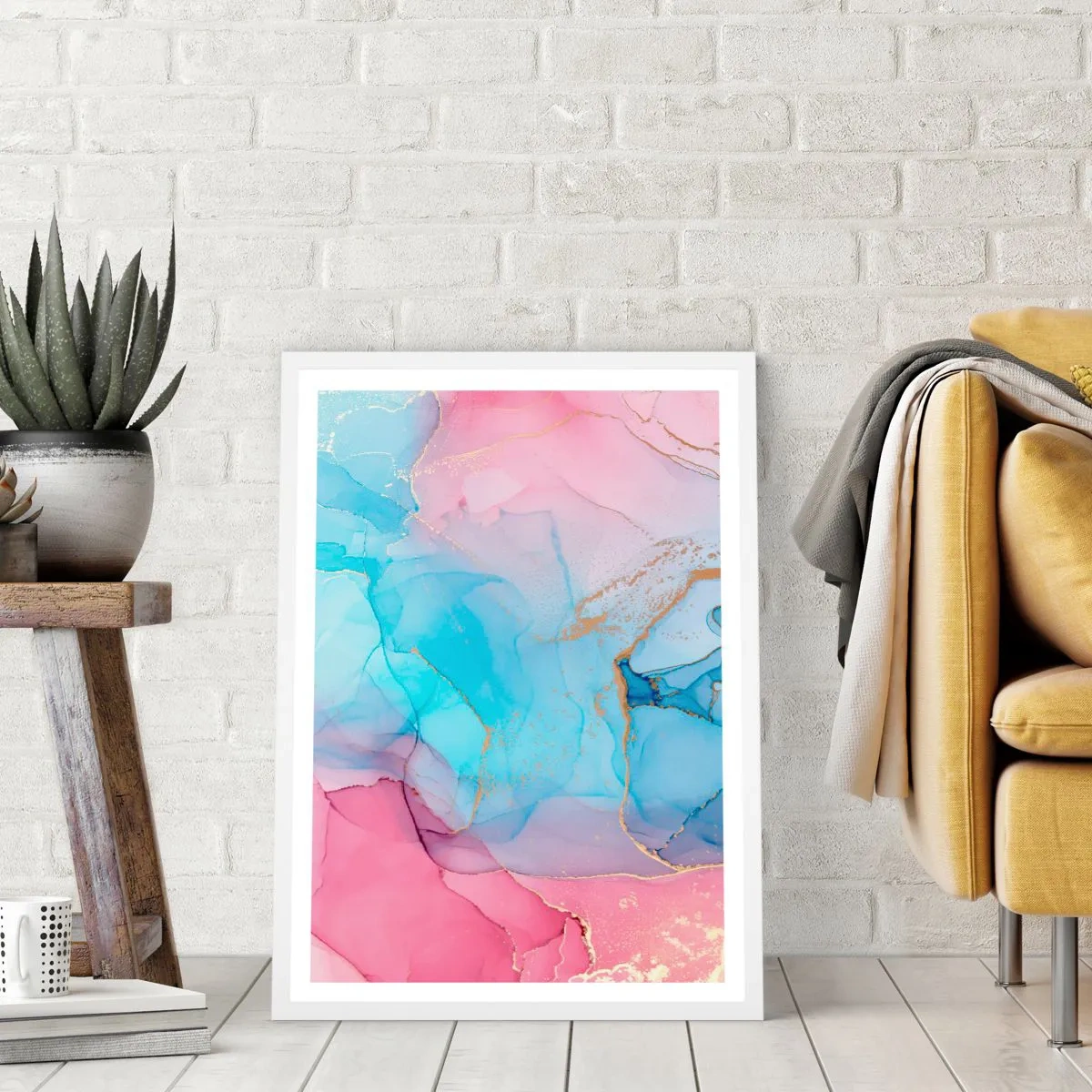 Poszter fekete keretben - Találkozás és átjutás - 61x91 cm