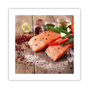 Poszter - Norvég kaland a konyhában - 40x40 cm