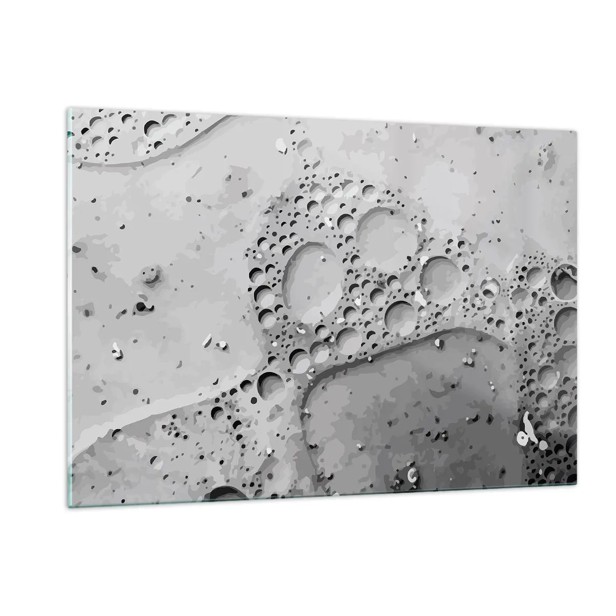 Üveg kép - Nyom a habban - 120x80 cm