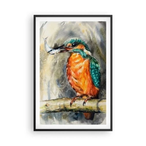 Poszter fehér keretben - A természet törvénye - 61x91 cm