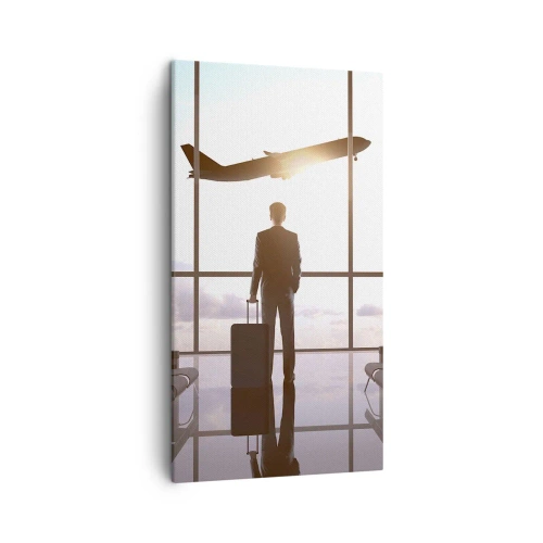 Vászonkép - Van időd, lassíts - 45x80 cm